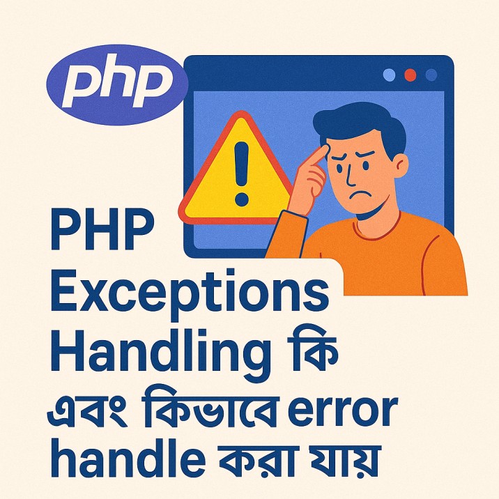 PHP Exceptions Handling কি এবং কিভাবে error handle করা যায়
